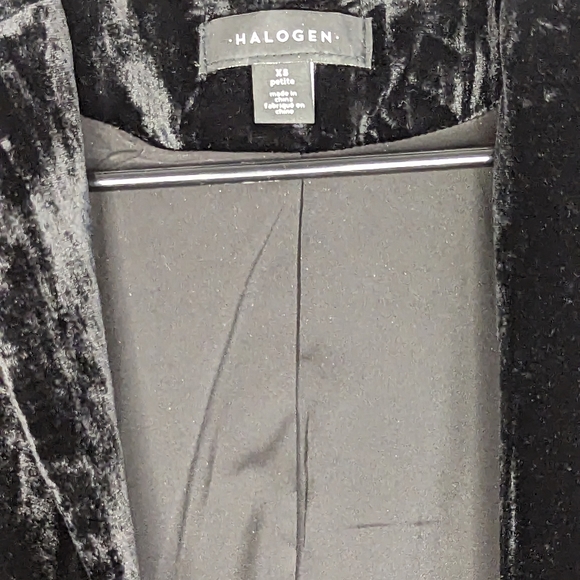 Halogen velvet blazer - Picture 2 of 6